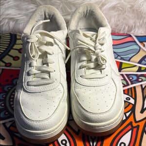 ALO Yoga Kids' White Low-Top Sneakers